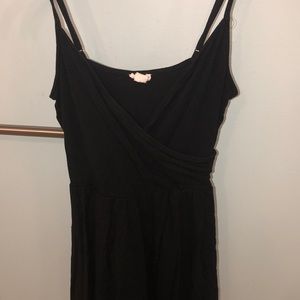 garage black romper